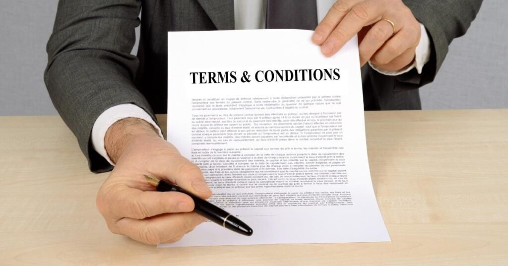 terms and conditions thousif inc uk